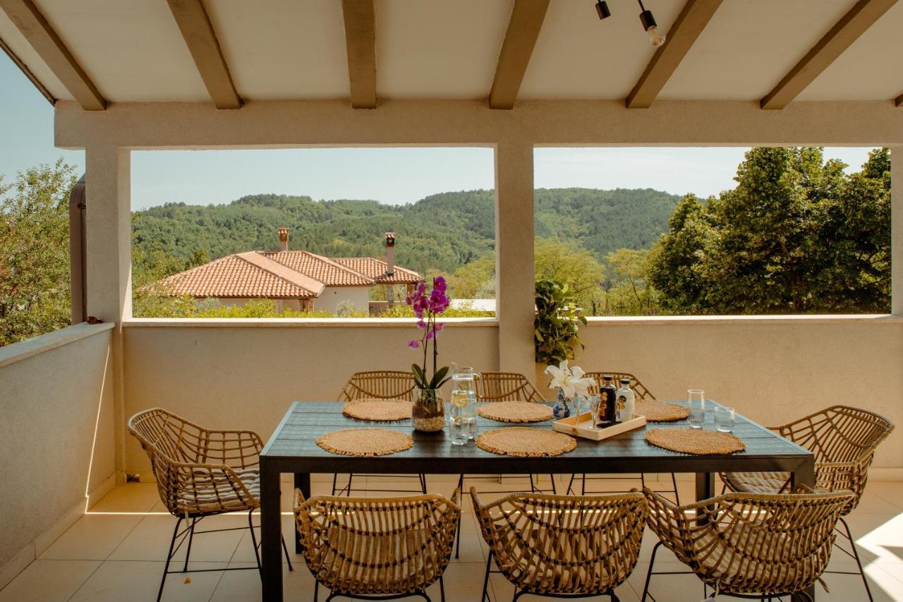 Casa Cavi Istria Villa Oprtalj Екстериор снимка